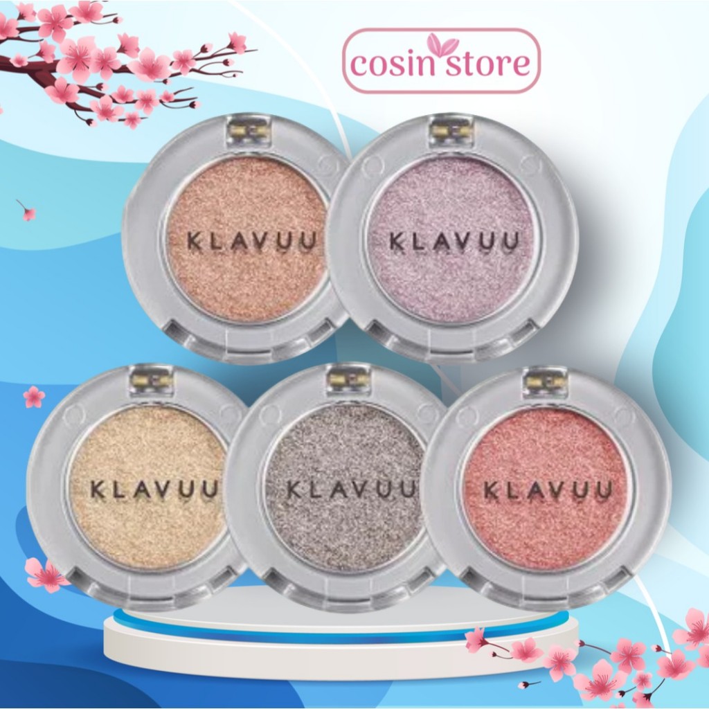 Phấn Nhũ mắt Klavuu Urban Pearlsation Sparkle Eyeshadow 1.4g Nhũ Mịn Lấp Lánh Tự Nhiên shop Cosin St