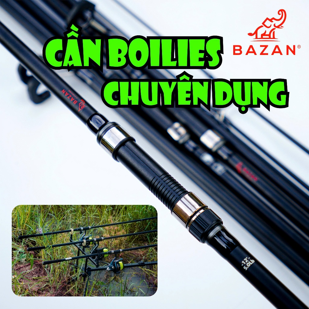 Cần Câu Máy Săn Hàng Boilies Chuyên Dụng - Boilies Bazan Fishing