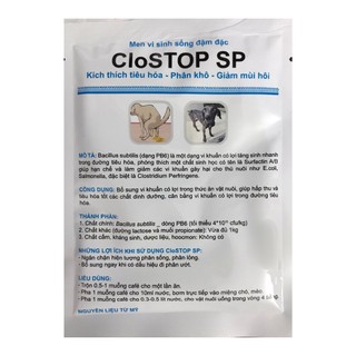 CloSTOP SP - Men vi sinh dùng cho Chó Mèo