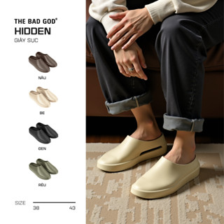 Giày sục đúc nguyên khối nam nữ The Bad God Hidden chống nước, chống trơn trượt