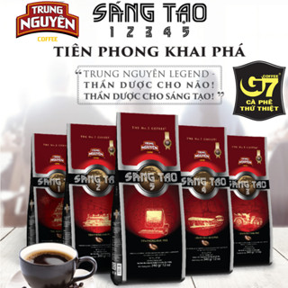  Cafe Rang Xay Pha Phin Trung Nguyên Sáng Tạo 1 - 2 - 3 - 4 - 5 _ Loại Gói 340 Gr 