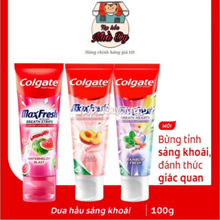 Kem đánh răng Colgate MaxFresh Hương nhiệt đới, tinh thể cầu vồng the mát 100g/ tuýp