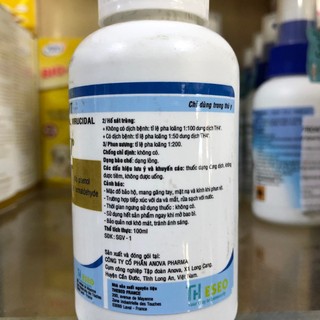 Thuốc sát trùng chuồng trại TH4 100ml (hình thật)