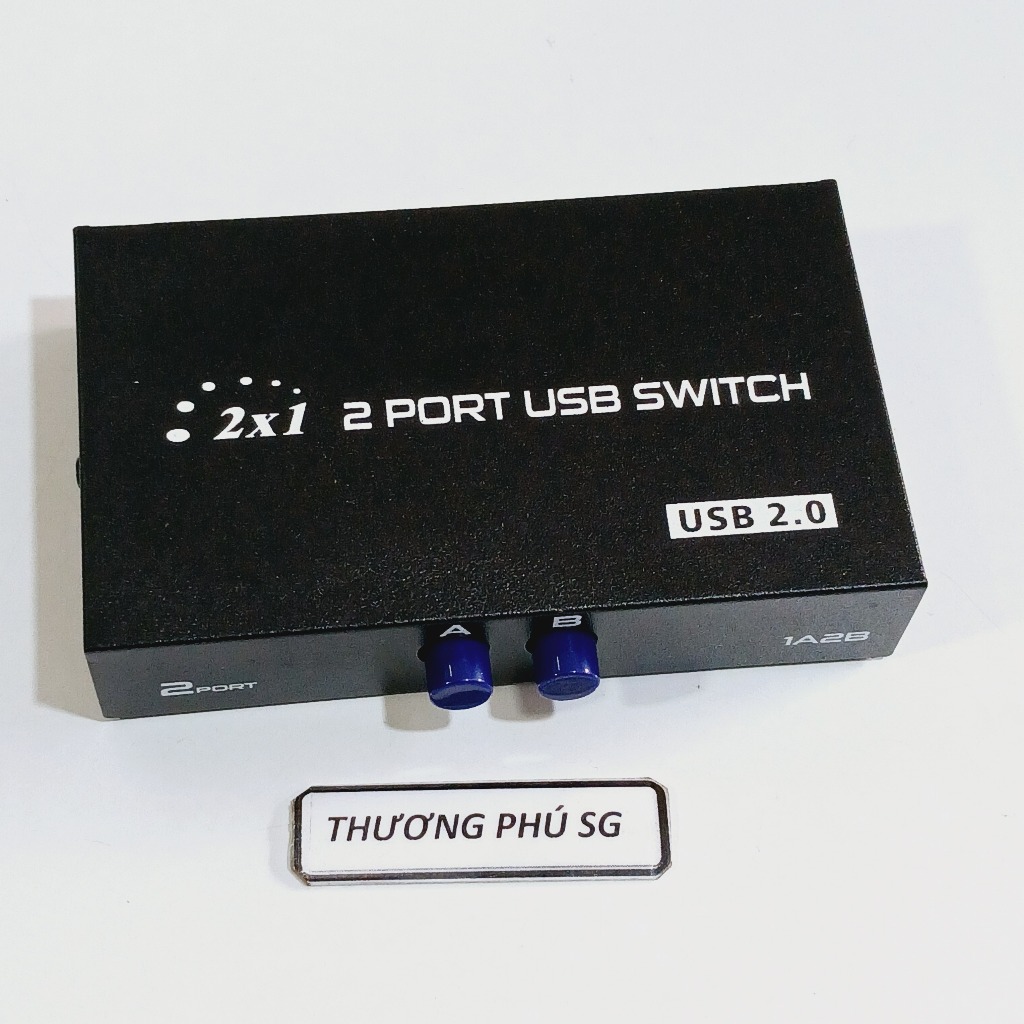 Bộ chia công tắc máy In 2.0 (USB SWITCH MÁY IN): 2 Port USB (1A2B) / 4 Port USB (1A4B)