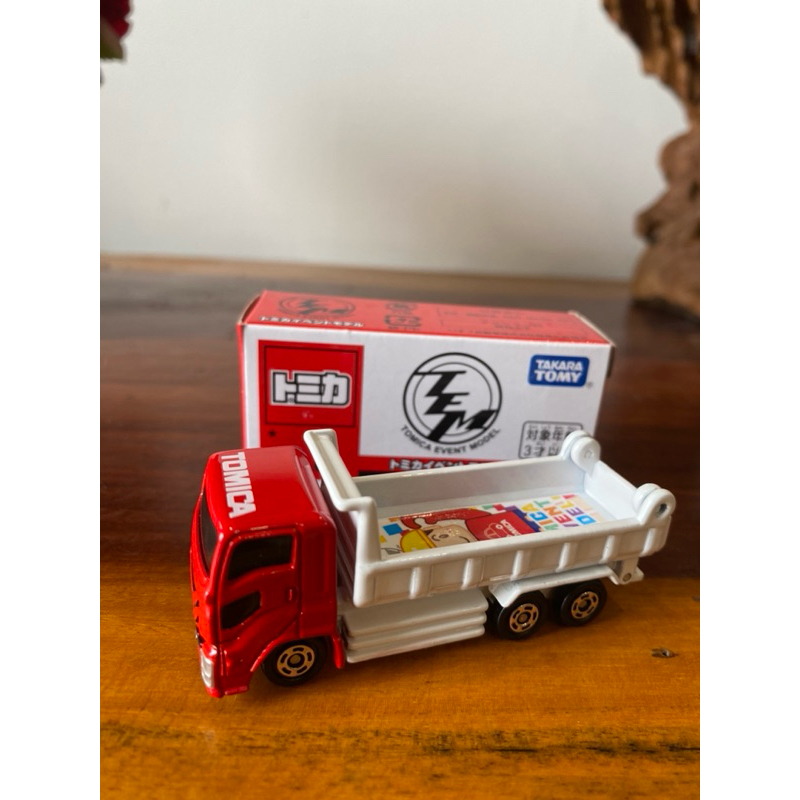 Xe tomica Isuzu Giga dump truck TMC1 No.3 tomica event - Có hộp