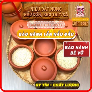 Nồi đất, Niêu cơm, Niêu đất nung kho quẹt, kho thịt, kho cá rất ngon - Bảo hành lần nấu đầu