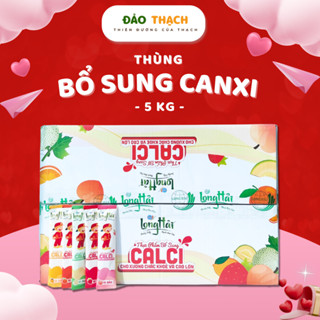 Thùng thạch rau câu Long Hải bổ sung Canxi |Đảo Thạch