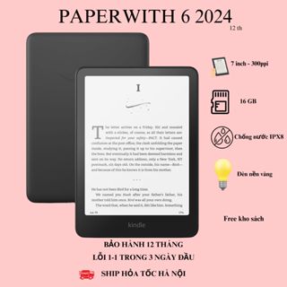 Máy đọc sách Kindle Paperwhite 6 2024 16Gb