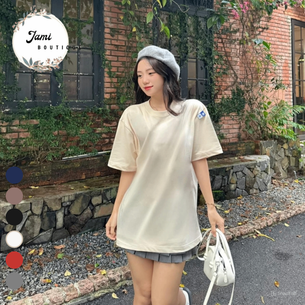[FULL MÀU] Áo Thun trơn _ chất vải cotton 100% định lượng 260gsm  mềm mịn_form rộng_AT123