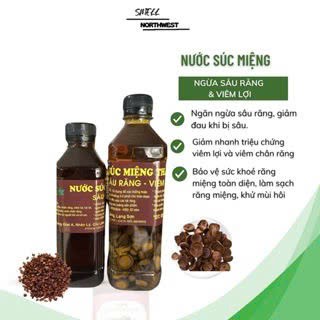  Nước Súc Miệng Làm Sạch Răng Miệng Hỗ Trợ Giảm Sâu Răng Viêm Lợi Tụt Lợi 300ML  500ML 
