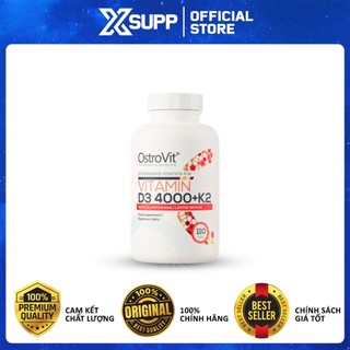  Ostrovit Vitamin D3 4000+K2 MK7 Viên uống hỗ trợ xương khớp tăng cường miễn dịch 