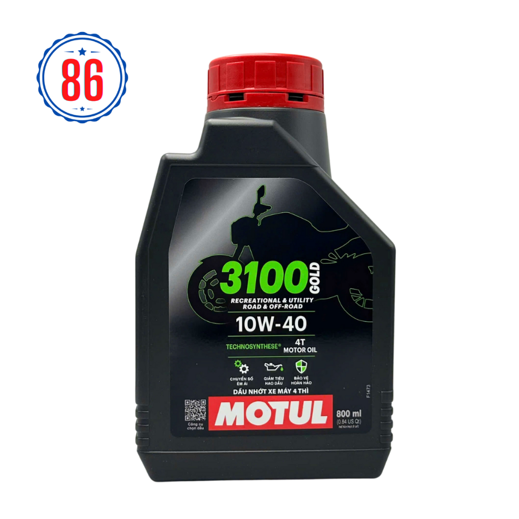 Nhớt xe số cao cấp Motul 3100 Gold 800ml