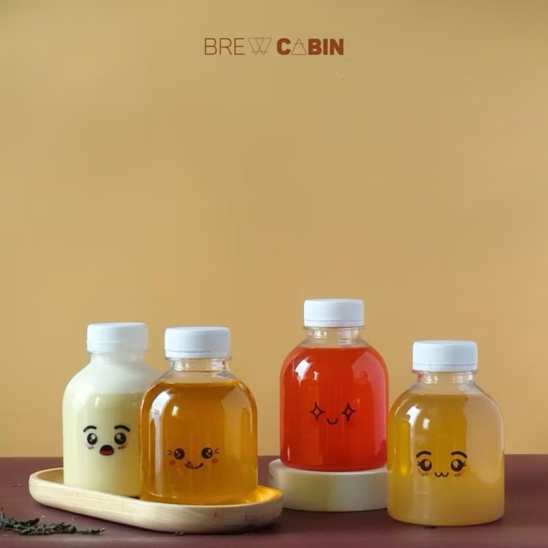 COMBO 10 CHAI TRÒN LÙN CỔ RỘNG F38 KÈM NẮP