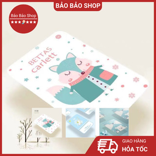 Tấm lót chống thấm 4D cao cấp MANNY  - Lót thay bỉm cho bé size 50x70cm