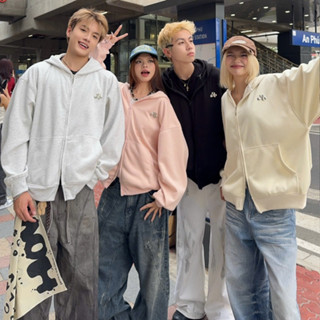 [BST 2025] AB HOUSE -  Áo Khoác hoodie zip form Boxy METAL A nỉ 2 da nam nữ