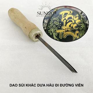 Dao tỉa hoa quả DAO SỦI khắc dưa hấu đi đường viền