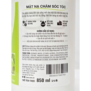Hấp Dầu Ủ Tóc Suôn Mượt Spaline 850ml