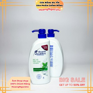  Dầu gội đầu Head&Shoulders bạc hà mát lạnh 625ml cho da đầu mát lạnh sảng khoái chính hãng 