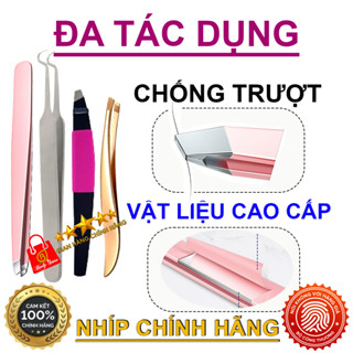  Nhíp nhổ tóc sâu  nhổ râu tận gốc không bị đứt - Nhíp chống trơn sidumi siêu bám và nhổ hết chân 