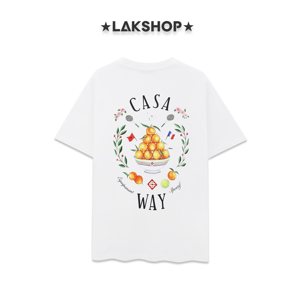 LAK SHOP Áo Casa Way T-Shirt Triomphe D'Orange