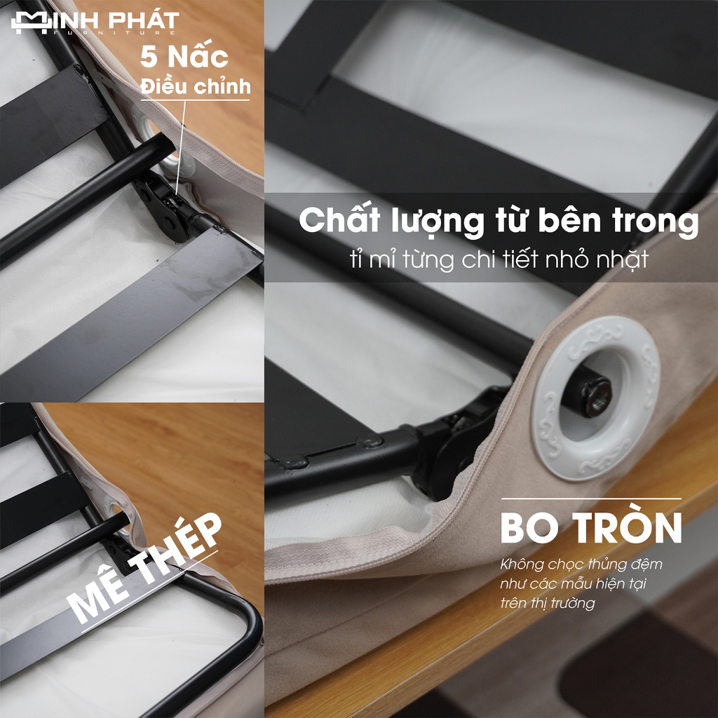 Ghế Bập Bênh Minh Phát 5 nấc điều chỉnh, ghế thư giãn, ghế đọc sách, Minh Phát Furniture | BigBuy360 - bigbuy360.vn
