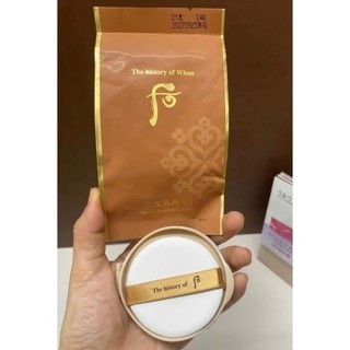 [ Tách sét date 9.2028 tone 21]  1 Lõi Phấn nước Whoo tái sinh Radiant Essence Cushion SPF50+/PA+++