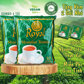 [TẶNG 2 GÓI NHỎ] [ COMBO 2 TÚI ] TRÀ SỮA HOÀ TAN ROYAL MYANMAR-DATE 2026-TOP BÁN CHẠY SHOPEE TỪ 2014