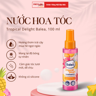  NỘI ĐỊA ĐỨC  Nước hoa tóc nữ Balea Đức - Hương Trái Cây,Hương Vanilla giữ mùi lâu dưỡng tóc bóng khỏe 