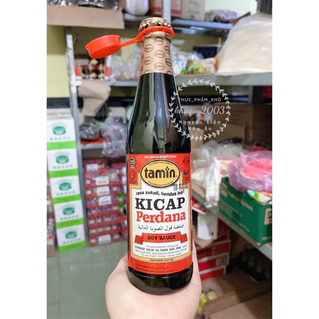 Hắc xì dầu Kicap Tamin Malaysia 330ml