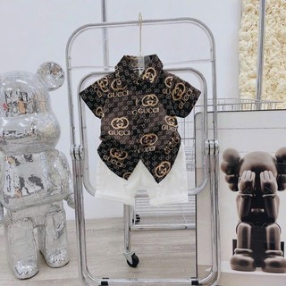 Áo sơ mi lụa 3D hàng cộc tay cho bé trai ( hàng xả 🔆)