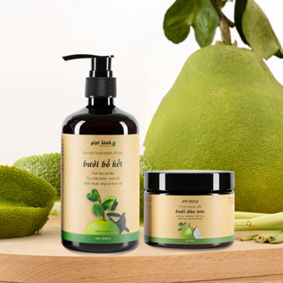 Combo Dầu Gội & Ủ Tóc – Hỗ trợ mọc tóc, giảm rụng, dưỡng ẩm, giảm khô xơ Giọt Lành