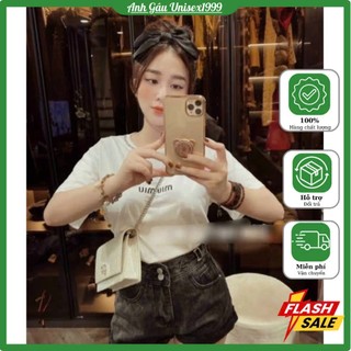 Áo Thun Mùa Hè ĐÍnh Đá Min Min Cao Cấp Quý Tộc
