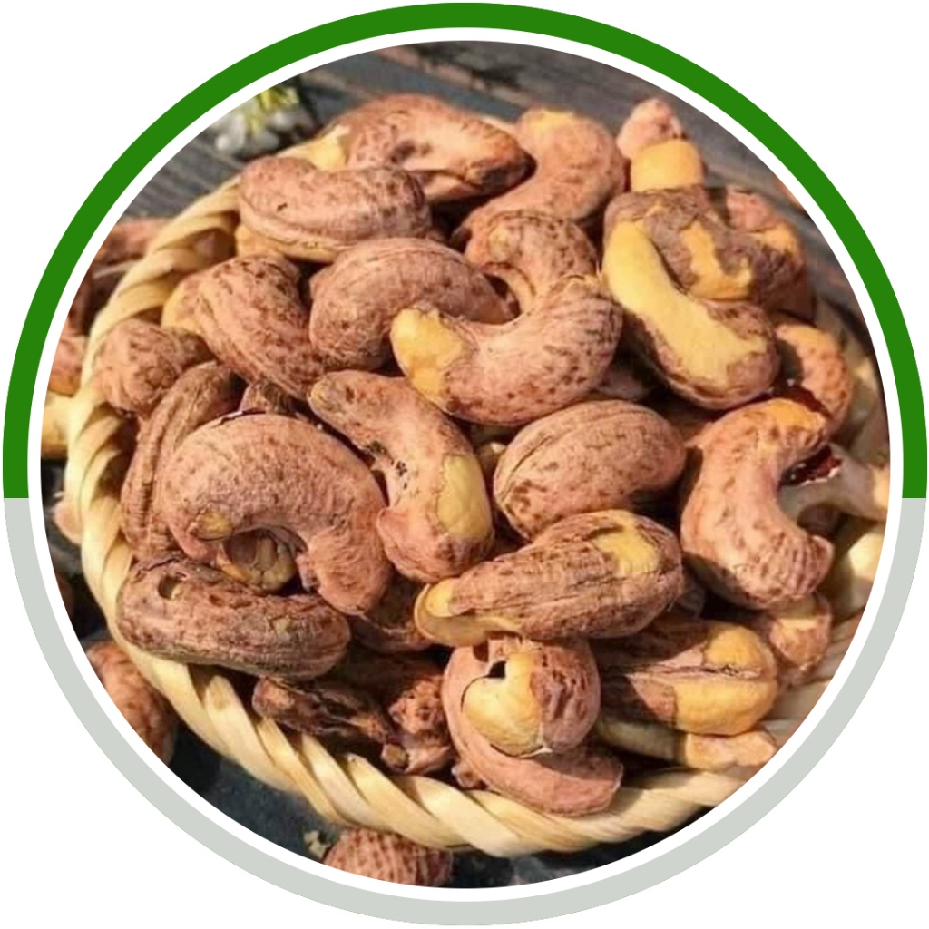 500gr HẠT ĐIỀU BÌNH PHƯỚC NGUYÊN HẠT CÒN VỎ LỤA