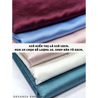 Vải Organza Ánh Kim (78k/m)
