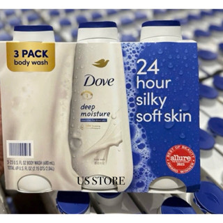 [MẪU MỚI CHAI 680ml] Sữa tắm dưỡng ẩm chuyên sâu Dove Deep Moisture của Mỹ