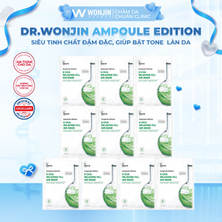 Combo 10 Mặt Nạ Siêu Tinh Chất Phục Hồi  DR WonJin 8 CICA Relaxing Fill 27g  KHÔNG HỘP   B2   AP  