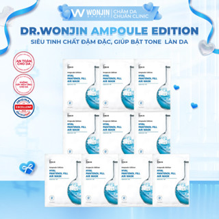 Combo 10 Mặt Nạ Siêu Tinh Chất Giúp Cấp Ẩm DR WonJin Ampoule Edition Hyal Panthenol Fill Air
