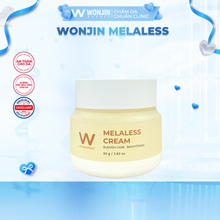 Kem Giúp Hỗ Trợ Dưỡng Sáng Da, Giảm Mờ Đốm Nâu WonJin Effect Melaless Cream 80g [B6]