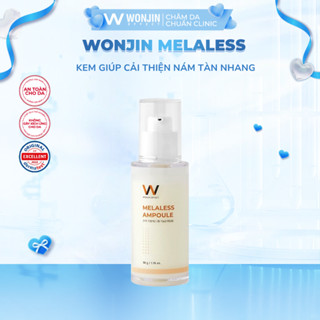 Tinh Chất Hỗ Trợ Dưỡng Sáng Da, Giảm Mờ Đốm Nâu WonJin Melaless 50g [B6]