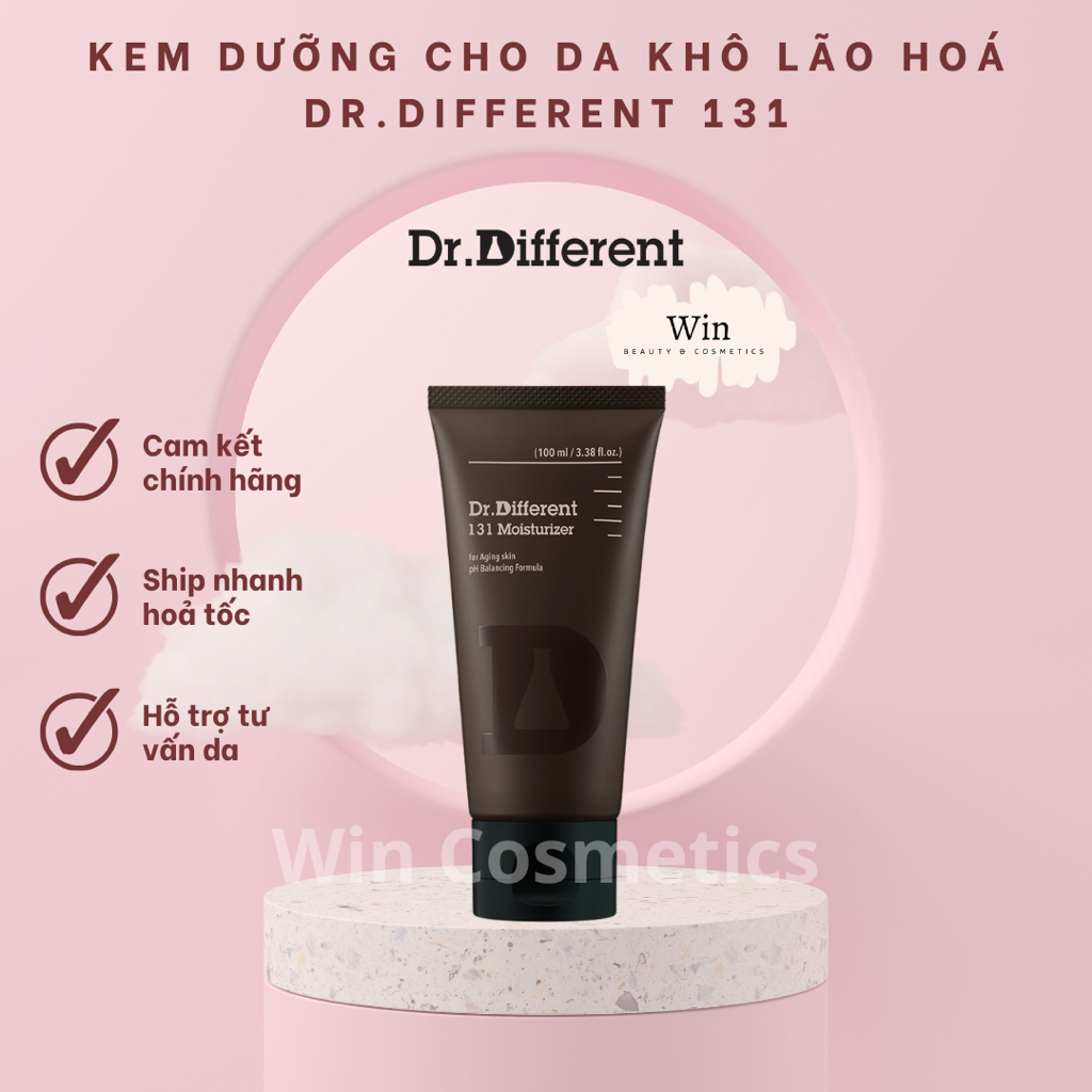 [Hàng công ty] Dr.Different Kem dưỡng Dr.Different 131 (Cho da lão hóa, da khô) 100ml