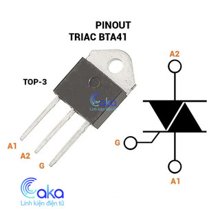 BTA41-800B TRIAC 41A 800V TO-3P Hàng mới 100%