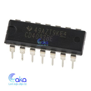 IC CD4093BE CD4093 4093 DIP-14 (IC logic NAND, đầu ra Trigger)
