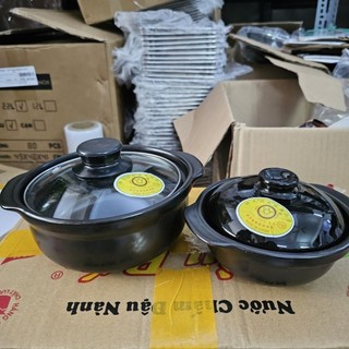 NỒI ĐẤT TRÁNG MEN KHO QUẸT MINI , NỒI ĐẤT KHO CÁ . NỒI ĐẤT KHO THỊT
