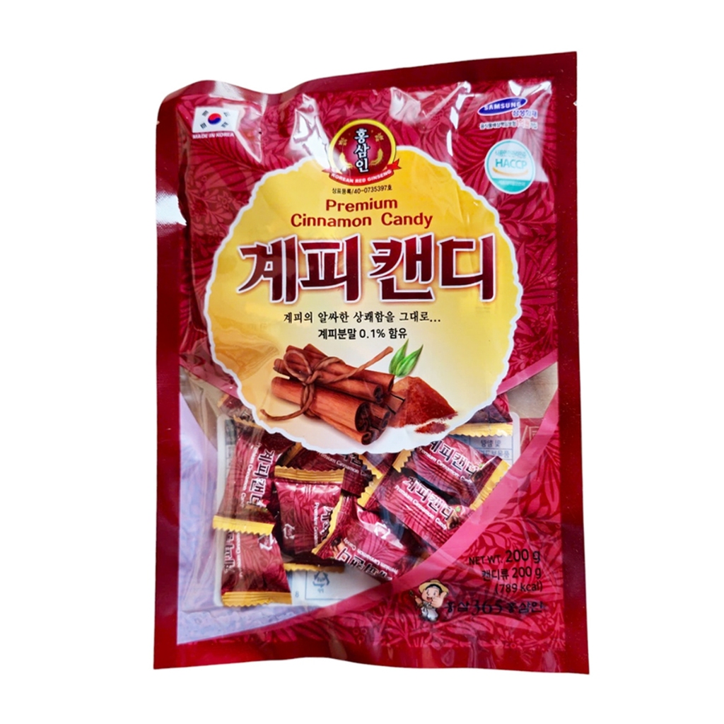 KẸO QUẾ HÀN QUỐC PREMIUM CINNAMON CANDY 200 GRAM
