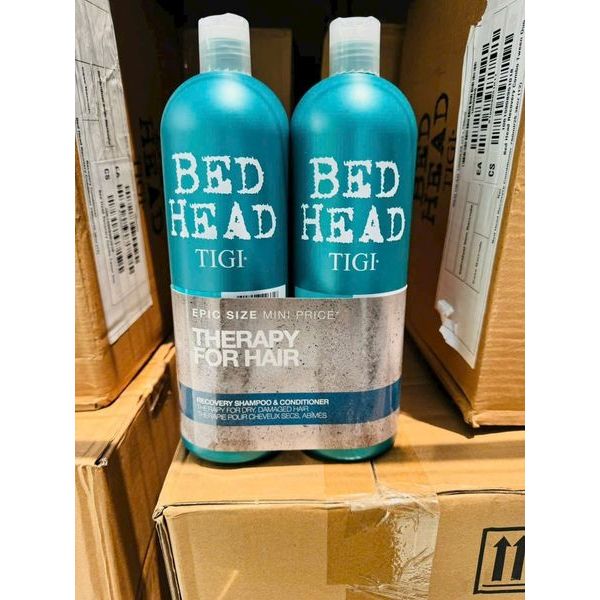 (hàng chuẩn 100%) Cặp dầu gội xả Tigi xanh chống hư tổn, phục hồi tóc