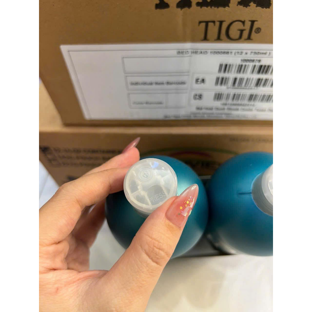 (hàng chuẩn 100%) Cặp dầu gội xả Tigi xanh chống hư tổn, phục hồi tóc