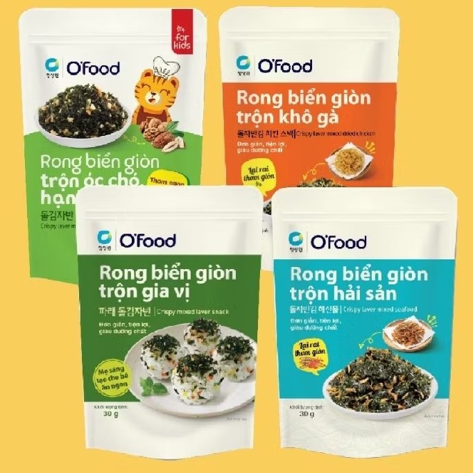 RONG BIỂN TRỘN CƠM OFOOD CÁC VỊ
