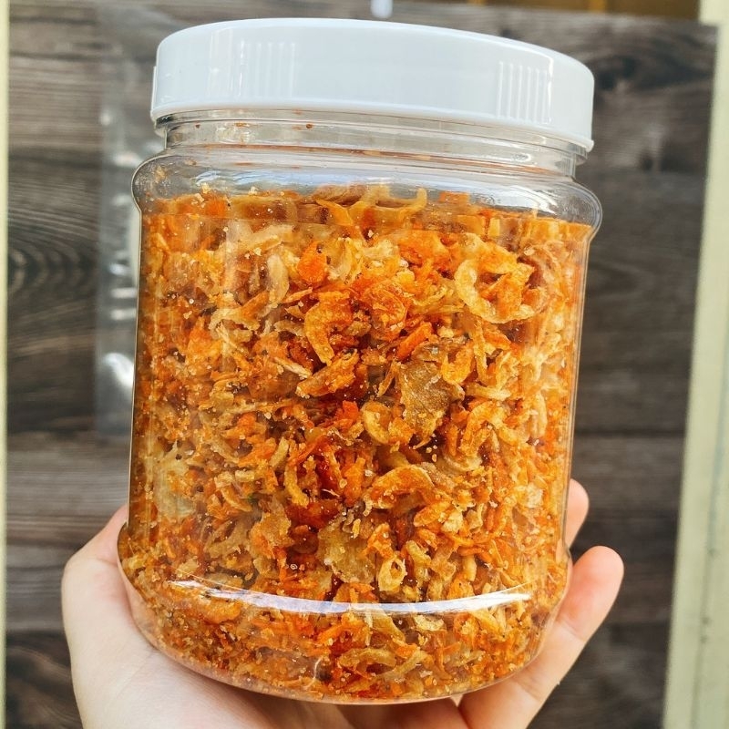 Hủ 500g muối ruốc hành phi 58k