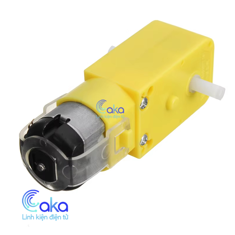 Động cơ giảm tốc vàng  3V 9V 2 trục , Động cơ giảm tốc V1 chế xe mô hình
