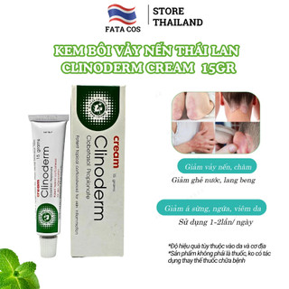  Kem bôi vảy nến khô da Clinoderm thái lan 15g fata co's 